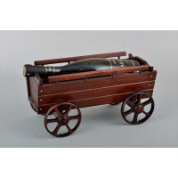 Минибар телега 30x13 см деревянный B090042