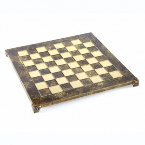 Шахматы подарочные 28х28 см элитная дорогая серия в деревянном футляре коричневые B670421