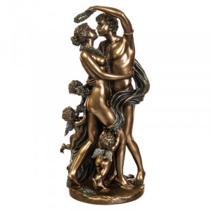 Статуетка Зефір та Флора пара закоханих 37 см B030295 бронзове покриття Подарунок сім'ї