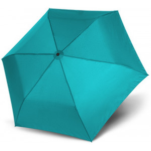 Зонт женский голубой B106007 механический 6 спиц 90 см