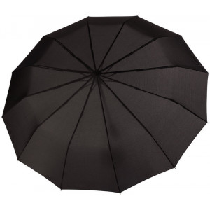 Черный мужской зонт 12 спиц B106169 Австрия автомат 