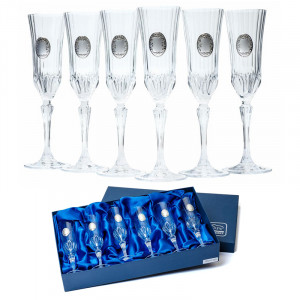 Набор бокалов для шампанского B690029 Италия 6шт.