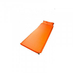 Самонадувний килимок B138329 Tramp з подушкою, що відстібається 185х65х5 см. помаранчевий