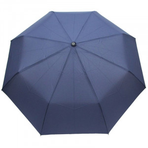 Зонт автомат складной B160255 синий 8 спиц ветроустойчивый