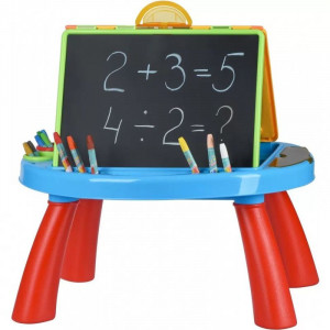 Мольберт дитячий B140262 двосторонній зі столиком синій 45x47x41 см.