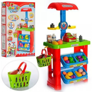 Игровой набор детский B140307 Магазин и корзинка с продуктами 46x82x36 см. 