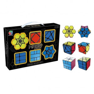 Набір головоломок B140420 Кубик рубика у коробці 6 шт.