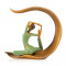 Статуетка Йогіня B030905 11x27x24 див. подарунок йогу, вчителю йоги