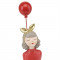 Статуетка Дівчина B030851 з кулькою 17,5 x6, 5x25 см.