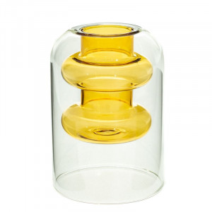 Скляна ваза B0301295 оригінальна 12 см.