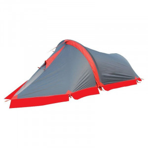 Палатка экспедиционная 2 местная B138222 Tramp серо-красная 350x120 см. 
