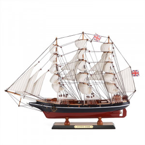 Подарункова модель корабля з дерева Cutty Sark 64x9x46 см B0301368