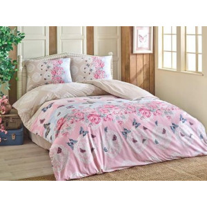Комплект двуспальный постельного белья B156225 Brielle розовый 