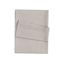 Двуспальная простынь B156037 Linens бежевая 260x270 см. 