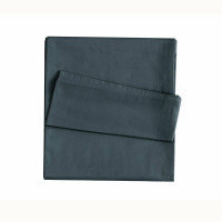 Простирадло двоспальне B156042 Linens індиго 240x260 см.