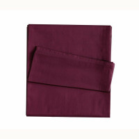 Двуспальная простынь B156044 Linens бордовая 240x260 см. 