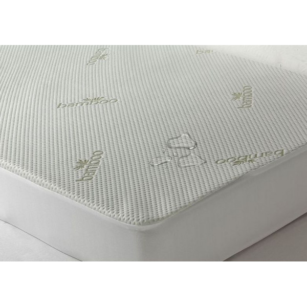 Наматрацник водонепроникний B156083 Linens на резинці білий 120х200 см.