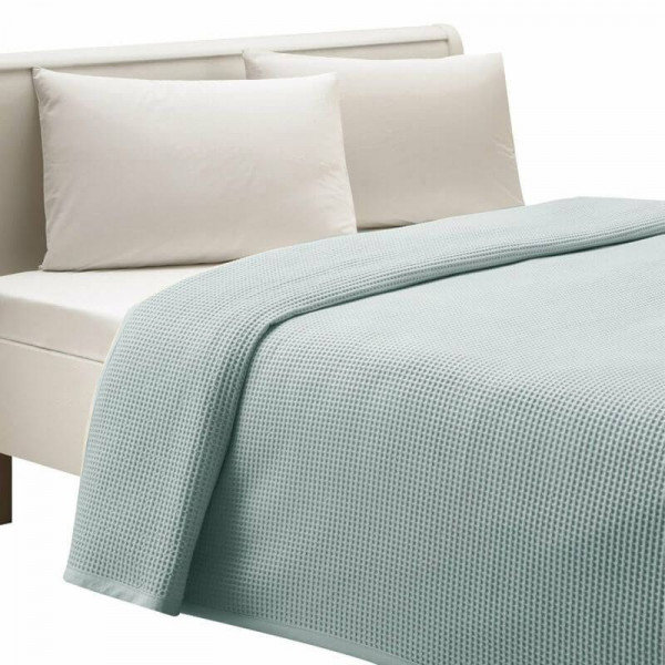 Пике покрывало B156093 Linens зеленое 230x250 см. 