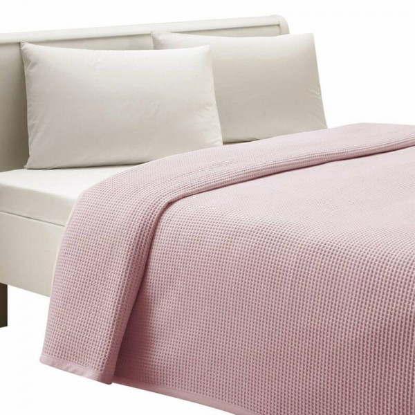 Покрывало пике B156096 Linens розовое 230x250 см. 