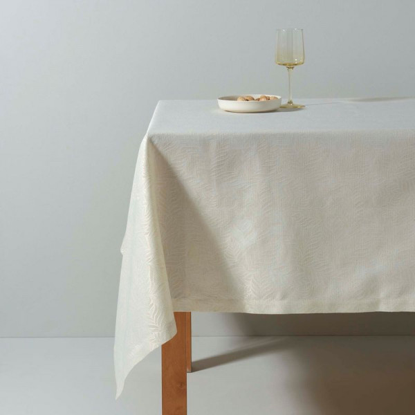 Праздничная скатерть на стол B156152 Linens белая 150x220 см. 