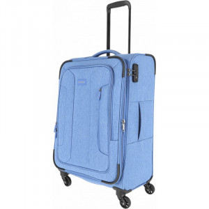 Travelite валіза середня B2202707 на 4 колесах синій