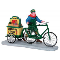 Фигурка декоративная Доставка продуктов 6,3x10,3x4,1 см. B163207 Lemax