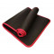 Коврик для йоги и фитнеса B164045 Yoga mat черный каучук 181x61x10 мм. 