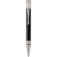 Ручка шариковая B2203489 Parker подарочная черная с металлической отделкой 13,3 см. 