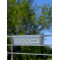 Підставка балконна для квітів та вазонів B167001 біла