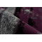 Ковер с низким ворсом B168339 Kayoom серо-фиолетовый 120x170 см.