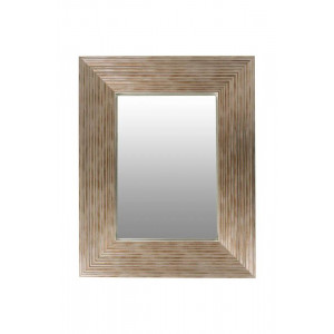 Дзеркало настінне B168504 Kayoom із сріблясто-золотою рамкою 44,8x35,8x1,8 см.
