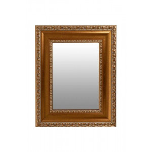 Настінне дзеркало B168501 Kayoom з широкою золотистою рамкою 44,7x35,7x3 см.