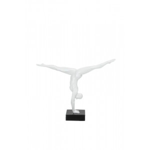 Декоративная статуэтка Атлет B168571 Kayoom белая 64x15x51 см. 