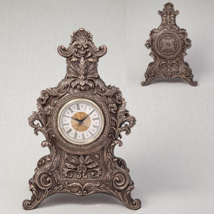 Часы настольные B0301396 Veronese с бронзовым напылением 32x21 см. 