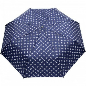 Складна жіноча парасолька автомат синя Doppler B106364