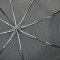 Мужской складной зонт в клетку серый B106349