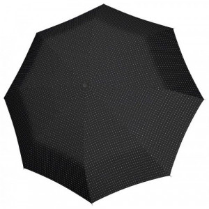 Жіноча парасолька автомат антивітер чорний Doppler B106390