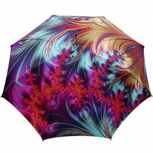 Женский зонт трость полуавтомат разноцветный Doppler B106313