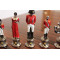 Шахи подарункові Наполеон плюс шашки нарди у дерев'яному футлярі 36x36x4 см B670450