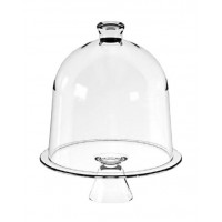 Тортівниця з кришкою скляна 30x38 см B172096