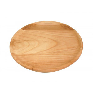 Дошка тарілка для блюд дерев'яна кругла 50x2 см. B172021
