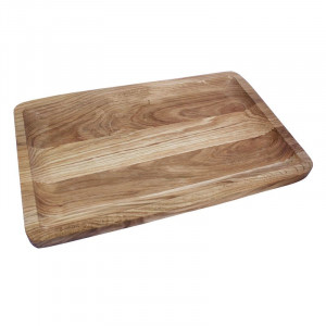 Доска для подачи блюд деревянная 40x25x3 см B172014