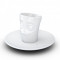 Кавовий набір 2 предмети фарфорова чашка для еспресо 80 мл з блюдцем Tassen B4100243