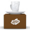 Набір кавовий 2 предмети чашка порцелянова для еспресо 80 мл з блюдцем Tassen B4100246