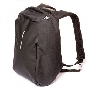 Чорний рюкзак міський B370044 з відділенням для ноутбука