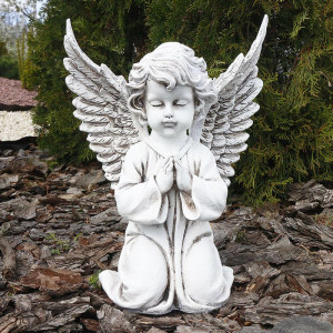 Статуетка ангела 37 см. садова B480256