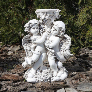 Статуетка для саду "Ангели" 31 см що світиться B480277